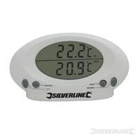 Silverline Indoor/outdoor Thermometer -50?c To +70?c