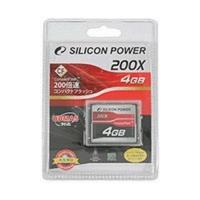 silicon power compact flash 4gb 200x sp004gbcfc200v10