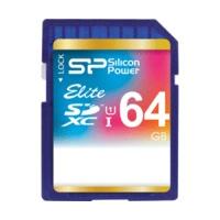 silicon power sdxc 64gb class 10 uhs 1 sp064gbsdxau1v10