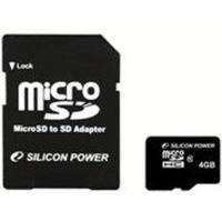 silicon power microsdhc 4gb class 4 sp004gbsth004v10 sp