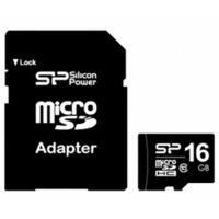 Silicon Power microSDHC 16GB Class10 (SP016GBSTH010V10-SP)