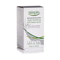 Simple Regeneration Age Resisting Day Cream SPF15 50ml