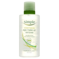 simple conditioning eye make up remover 125ml