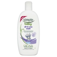 simple baby all in one wash 300ml