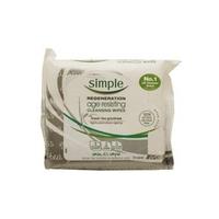 Simple Regeneration Age Resising Cleansing Wipes