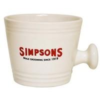 Simpsons Cream Shaving Mug - Small