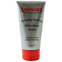 simpsons vitalising aftershave balm 75 ml
