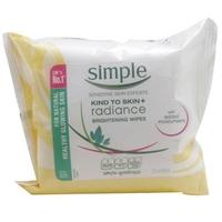 Simple Radiance Brightening Cleansing Wipes