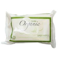 Simply Gentle Organic Baby Wipes - 25 wipes