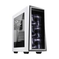 silverstone sst rl06ws pro window white silver led fan