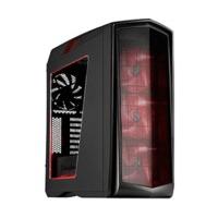 SilverStone Primera PM01 matte black red LED Fan