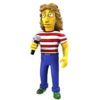 Simpsons 25th 5 Inch Series 2 Roger Daltrey The Who