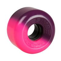 Sims Street Snakes 2 Tone 62mm Quad Roller Skate Wheels - Pink/Purple