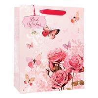 Simon Elvin Foil Small Gift Bags - Floral Female