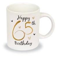 Simon Elvin 65th 65 Special Birthday Mug - Supplied Boxed - Present Gift
