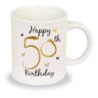 Simon Elvin 50th 50 Special Birthday Mug - Supplied Boxed - Present Gift