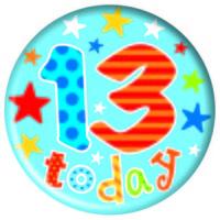 Simon Elvin Giant Badge - Age 13