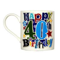 Simon Elvin 40th Male Milestone Age Mug