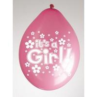 Simon Elvin 10 Inch Latex Balloon - Its A Girl