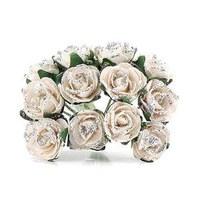 Silver Tea Roses - 24 Pack