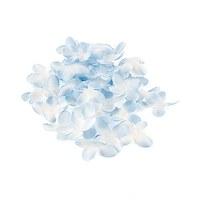 silk hydrangea petals pastel blue