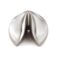 Silver Fortune Cookie Place Card Holders