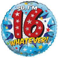 Simon Elvin 18 Inch Foil Balloon - Age 16