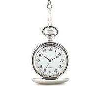 Silver Plated Pocket Watch