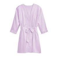 Silky Kimono Robe - Lavender - Small