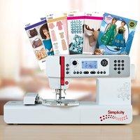 Simplicity Silk 403 Sewing and Embroidery Machine with 2 Year Warranty and FREE 5 Simplicity Patterns 401259