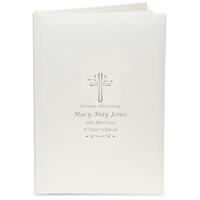 silver cross sleeve photo album customised