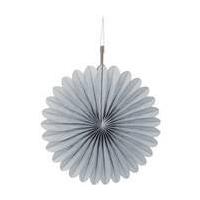 Silver Decorative Fans 3 Pack