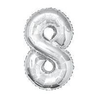 Silver Foil 8 Balloon