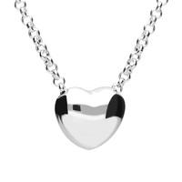 Silver Small Heart Necklace FREE