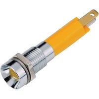 Signal Construct SMZD08122 12V Recessed Yellow LED Indicator