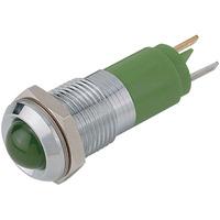 Signal Construct SMBD14224 24VDC LED Indicator Lamp Green 14mm Chrome