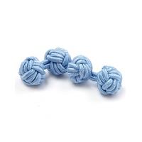 silk knots sky blue