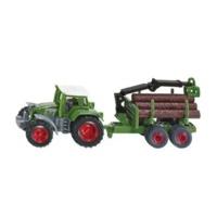 Siku Tractor With Forestry Trailer