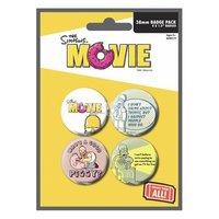 Simpsons Movie-homer Badge Pack