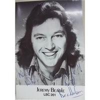 Signed Photograph of Jeremy Beadle -Postcard size