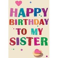 Sister | Birthday Card | Scribbler Cards