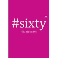 #sixty | Birthday Card