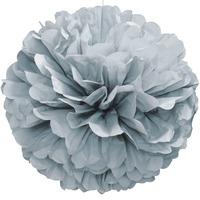 Silver Paper Pom Pom