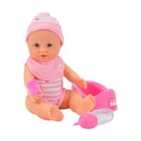 Simba Born Baby Doll with Drinking and Nappy-Wetting