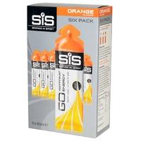 SIS Go Isotonic Gel Orange 6 x 60ml, Orange