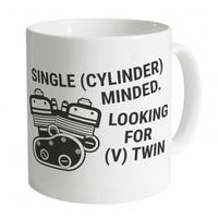 Single Cylinder V Twin Mug