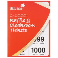 Silvine Raffle Tickets 1-1000
