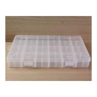 Siesta 24 Compartment Bead & Craft Storage Organiser Box