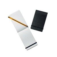 Silvine Pocket Notebook Elasticated Stiff Cover (160 Pages) 75gsm (Pack of 12)