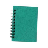 silvine a6 notebook twin wire sidebound hardcover perforated ruled 192 ...